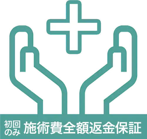 施術費返金保証